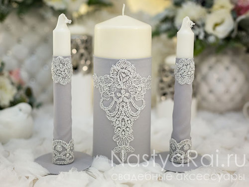 Набор свечей для семейного очага - фото с сайта www.nastyarai.ru